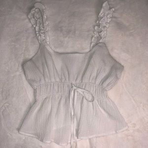 Ruffle Strap Tank